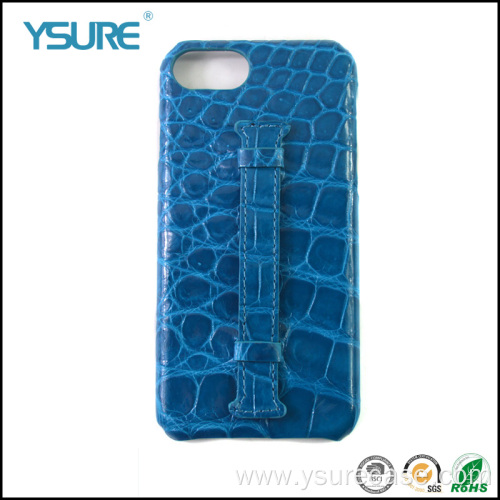 Genuine Leather case for IPhone13 with crocodile skin